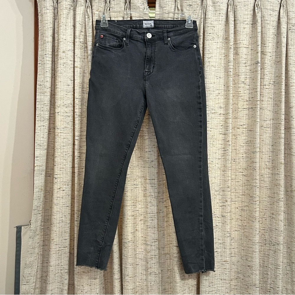 Hudson Natalie Mid-Rise Super Skinny Ankle Jeans - 30